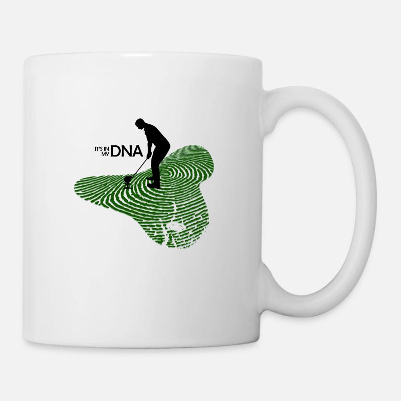 Le golf est mon cadeau d'ADN pour les golfeurs shirt - Mug blanc - blanc