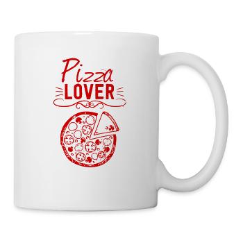 Pizza lover - Mug - white - Right