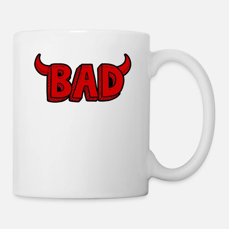 Bad ou mal - Mug blanc - blanc