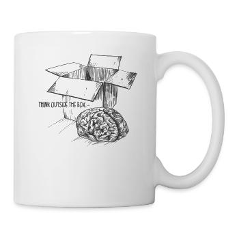 Think Outside The Box - Mug - white - Right