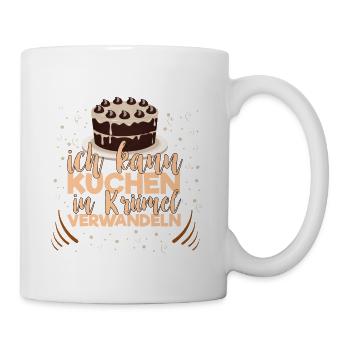 Gâteau cadeau chemise pour les amateurs - bonbons - Mug blanc - blanc - Droite