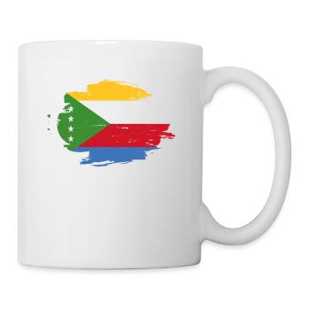 heimat flagge liebe herkunft Komoren png - Tasse - Weiß - Rechts