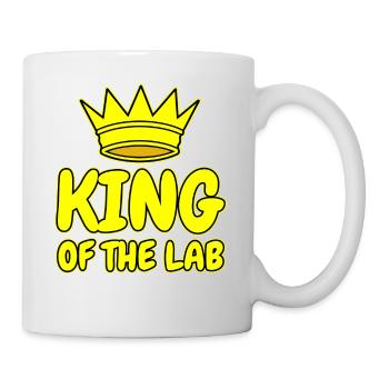Labor Laborant Geschenk - Tasse - Weiß - Rechts