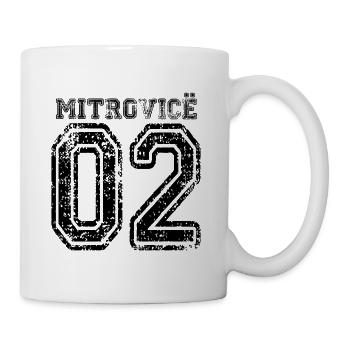 Mitrovice Mitrovica 02 Albaner Kosovo Geschenk - Tasse - Weiß - Rechts