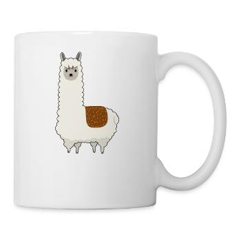 Adventure Alpaca | funny and sweet - Mug - white - Right