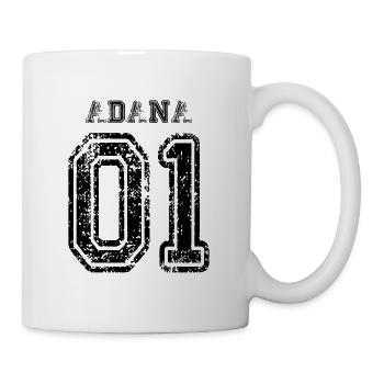 01 plaque d'immatriculation turque Adana comme un cadeau - Mug blanc - blanc - Droite