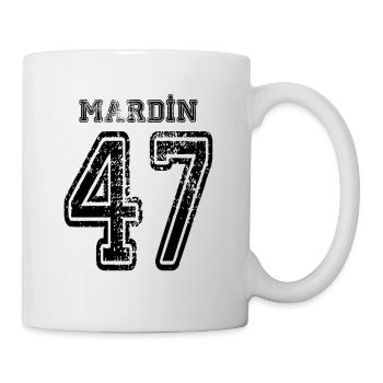 47 Mardin plaque d'immatriculation turque comme un cadeau - Mug blanc - blanc - Droite