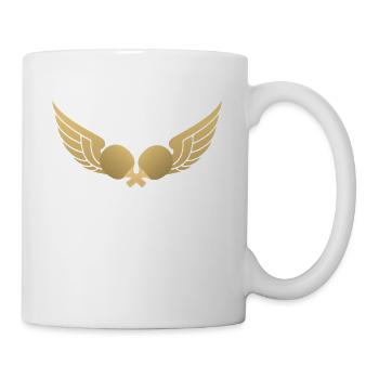 Ping-pong - Tennis de table - Tennis de table - Cadeau - Mug blanc - blanc - Droite