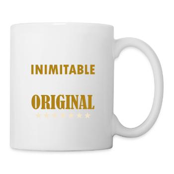 I Am Inimitable, I Am An Original T-Shirt - Tasse - Weiß - Rechts