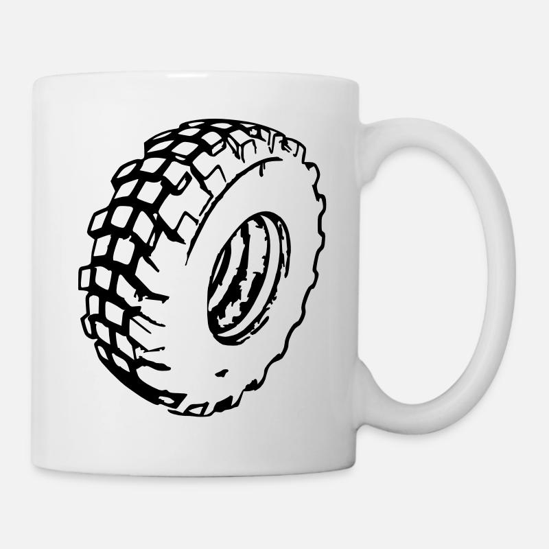 tyre - Mug - white
