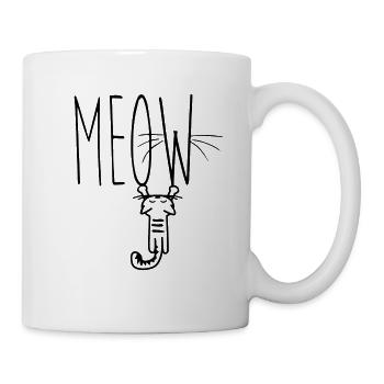 Miau Miau - Tasse - Weiß - Rechts