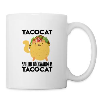 Tacocat Backward Tacocat Mexico Taco - Mug - white - Right