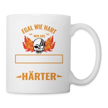 HERBSTEIN - Egal wie hart du bist HERBSTEIN ist HÄ - Tasse - Weiß - Rechts