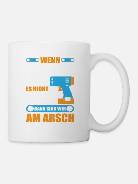Martin Name Geschenk Reparatur reparieren - Tasse - Weiß