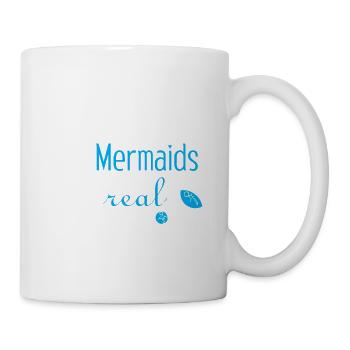 Sirènes sont réels - Mug blanc - blanc - Droite