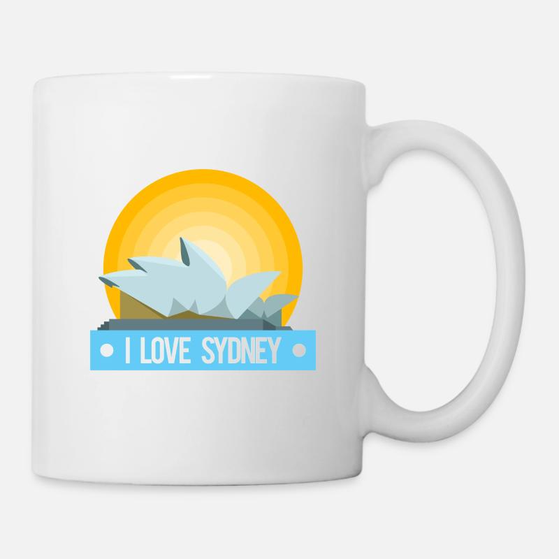 I love Sidney - Mug - white