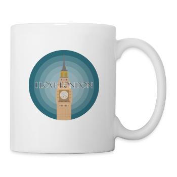 I love London - Mug - white - Right