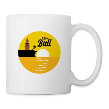 I love Bali - Mug - white - Right