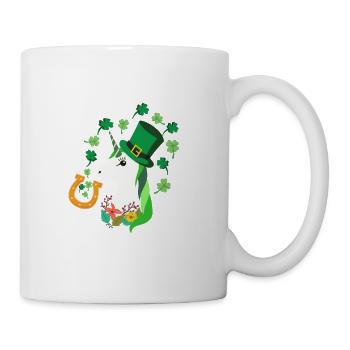 St. Patrick's Day is magical - Mug - white - Right