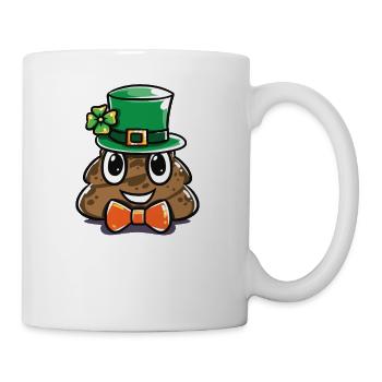St Patricks tenue jour bière cadeau Irlande Merde - Mug blanc - blanc - Droite