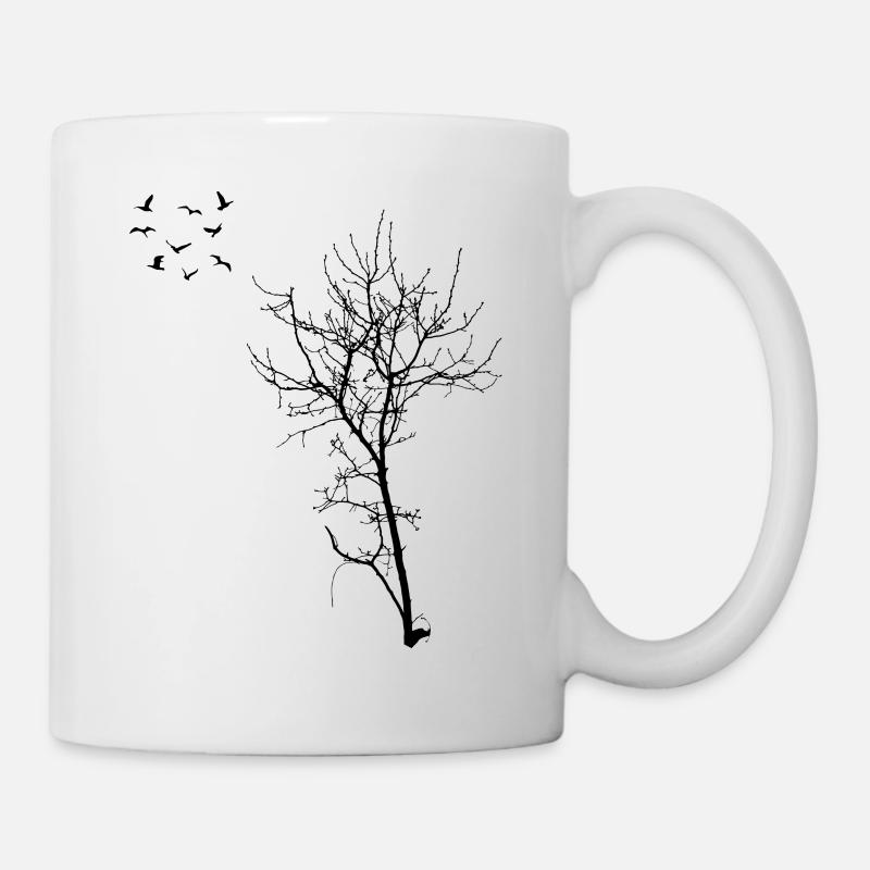 Tree Forest Tree of Life Gift Spiritual Trees - Mug - white