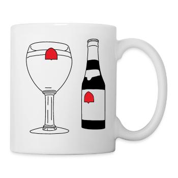 Belgian Beer - Tasse - Weiß - Rechts