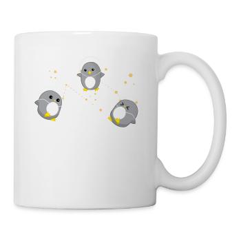Penguin - Espace - Cadeau - Sucré - Penguins - Mug blanc - blanc - Droite
