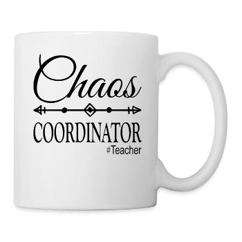 Chaos Coordinator #Teacher - Mug - white - Right
