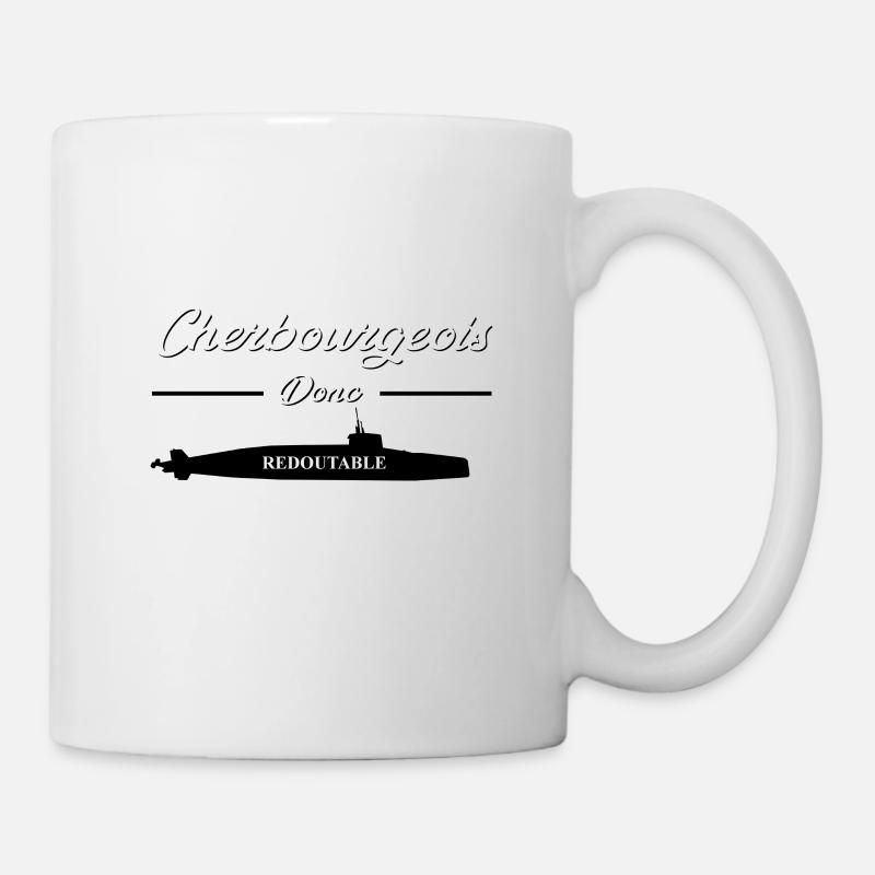 CHERBOURGEOIS - Mug blanc - blanc
