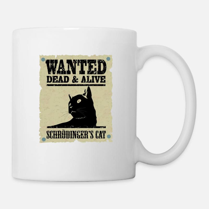 Schrödinger's cat wanted. - Mug - white