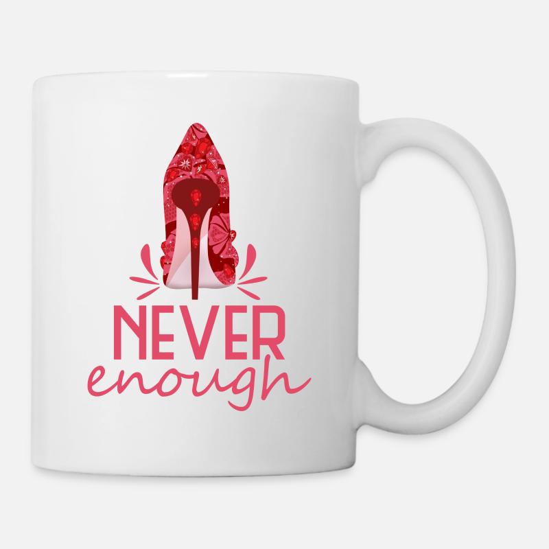neverenoughtime highheel - Mug blanc - blanc