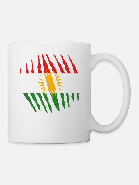 Artiglio origine nativa kurdistan kurd png - Tazza - bianco