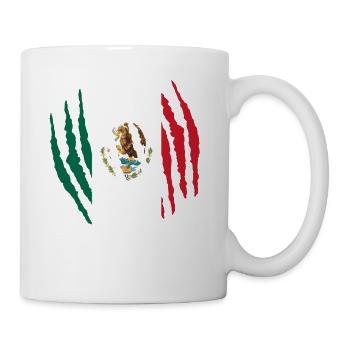 Griffe griffe origine indigène du Mexique .png - Mug blanc - blanc - Droite