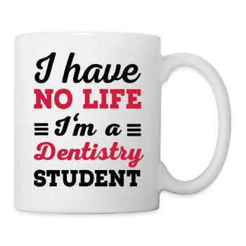 Dentiste - Mug blanc - blanc - Droite
