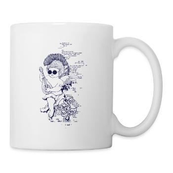 Rock baby angel - Mug - white - Right