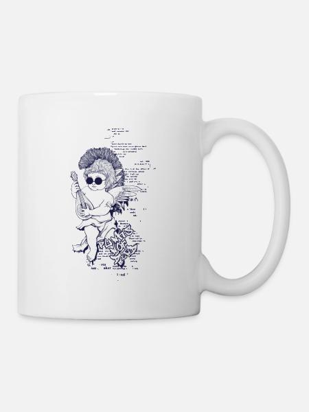 Rock baby angel - Mug - white