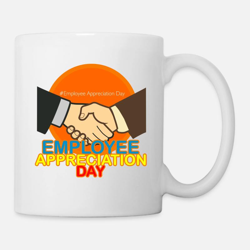 Wertschätzungtag der Mitarbeiter - Tasse - Weiß