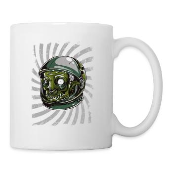Astronauten Alien - Tasse - Weiß - Rechts