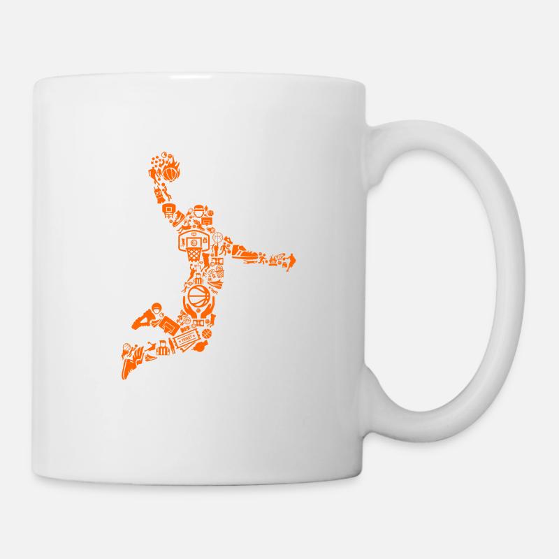 Basketball player - Mug - white