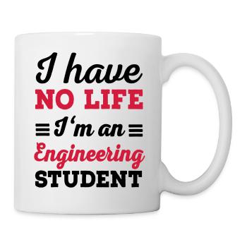 Ingenieur - Tasse - Weiß - Rechts