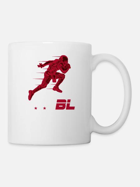 American Football Touchdown Geschenk Geburtstag - Tasse - Weiß