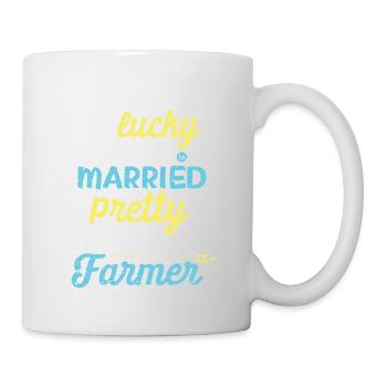 Pretty awesome farmer - Mug - white - Right