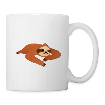 Mondays Should Be Optional - Lazy Sloth - Mug - white - Right