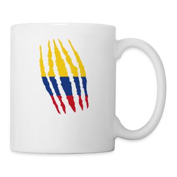 Claw Klaue Risse Herkunft Kolumbien png - Tasse - Weiß - Rechts