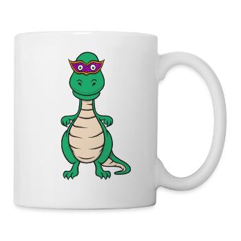 Dinosaur T-Rex Carnival Carnival Gift - Mug - white - Right