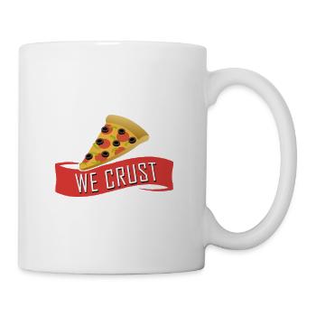 Pizza Design Geschenke mit Spruch - Tasse - Weiß - Rechts