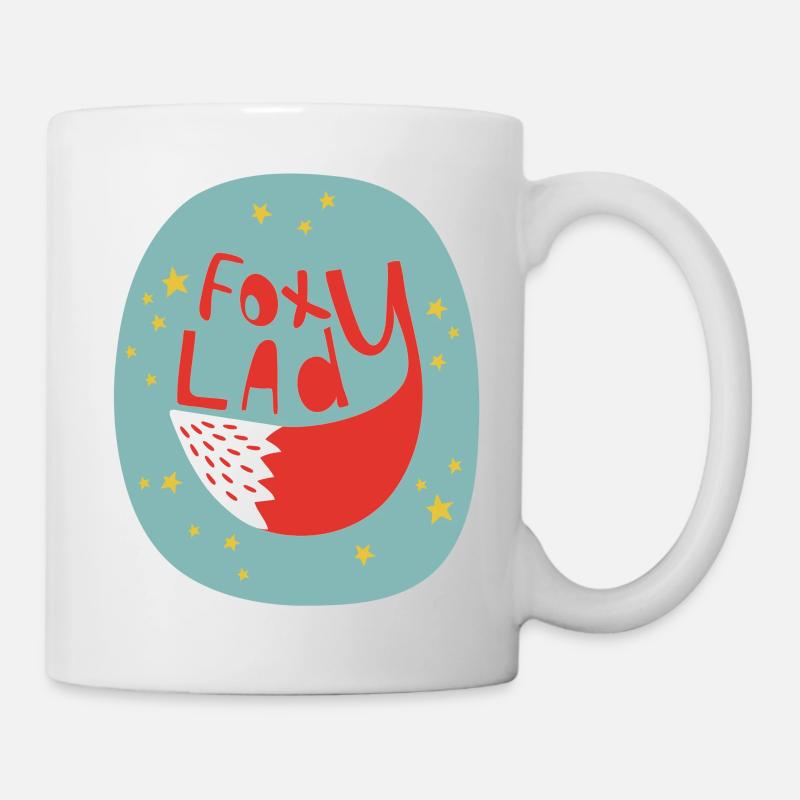 foxy lady - Mug blanc - blanc