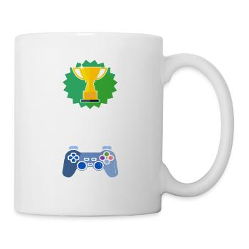 Level Unlocked 9. Klasse Gamer Geschenk Gaming - Tasse - Weiß - Rechts