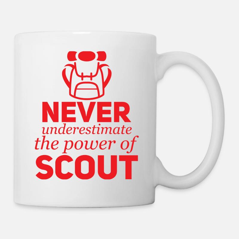 Scouts, Scout, louveteau, Rover, cadeau - Mug blanc - blanc