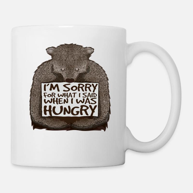 Sorry, I was hungry. - Mug - white